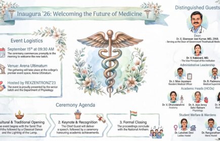 Inaugura ’26 Welcoming the New Batch at Government Thoothukudi Medical College